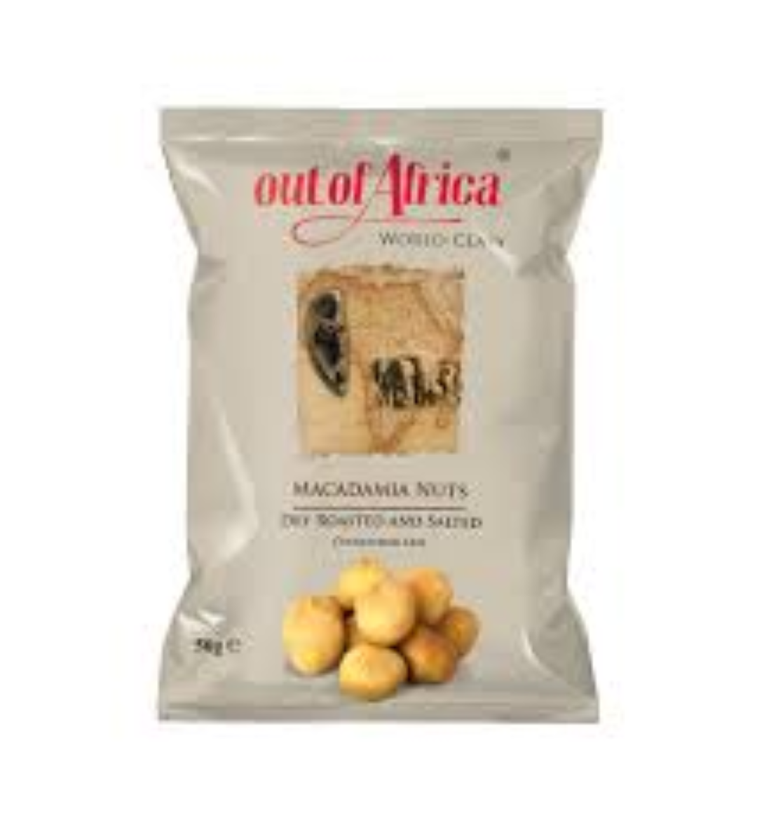 OUT OF AFRICA MACADAMIA ASSORTED 65G